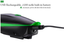 2-in-1 250 Lumen USB-Rechargeable Commuter Bike Light and Horn