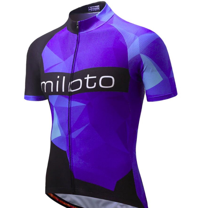 Men's Miloto Race Fit Jersey (Periwinkle)