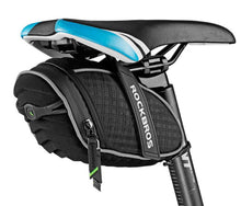 Reflective Saddle Bag (Black)