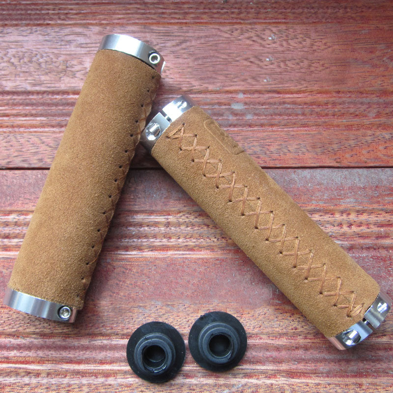 Retro Genuine Leather Grips