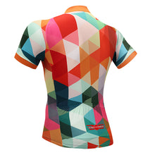 Men's Kaleidoscope Cycling Jersey (Orange)