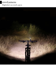 1000 Lumen USB-Rechargeable Commuter Light and Built-In Powerbank