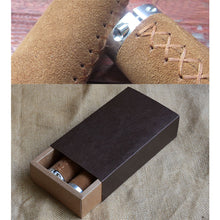 Retro Genuine Leather Grips