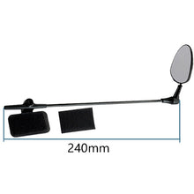 Helmet-Mounted Rear View Mirror