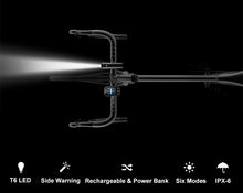 700 Lumen USB-Rechargeable Commuter Light and Built-In Powerbank