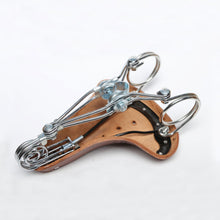 Retro 3-Spring Leather Saddle