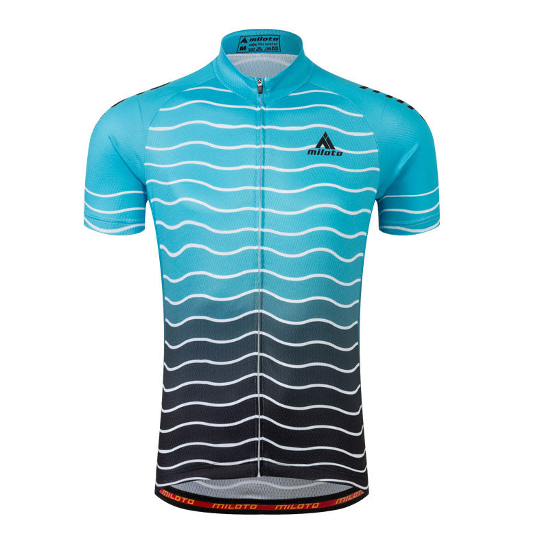 Men's Miloto Race Fit Jersey (Waves)