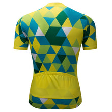 Men's Kaleidoscope Cycling Jersey (Yellow)