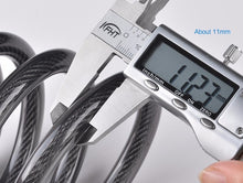 Password-Style Flex Weave Cable Lock (Green Multi)