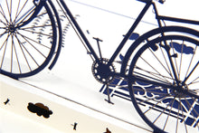 3-D Popup Vintage Bike Card
