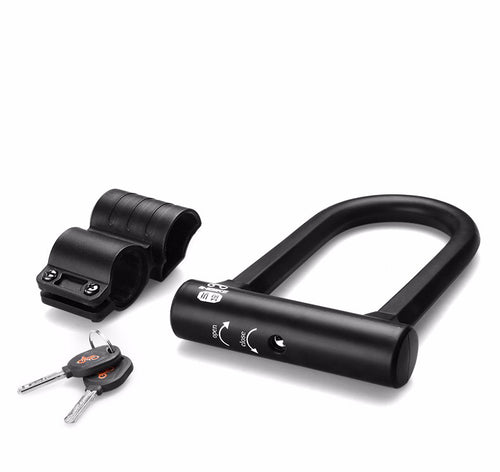 Mini Steel U-Lock (with Mount)