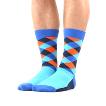 Assorted Calf-Length Lattice Cycling Socks (5 pair)