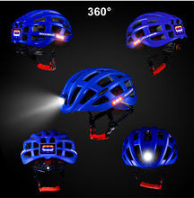 USB-Rechargeable Performance Light-Integrated Helmet