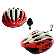 Helmet-Mounted Rear View Mirror