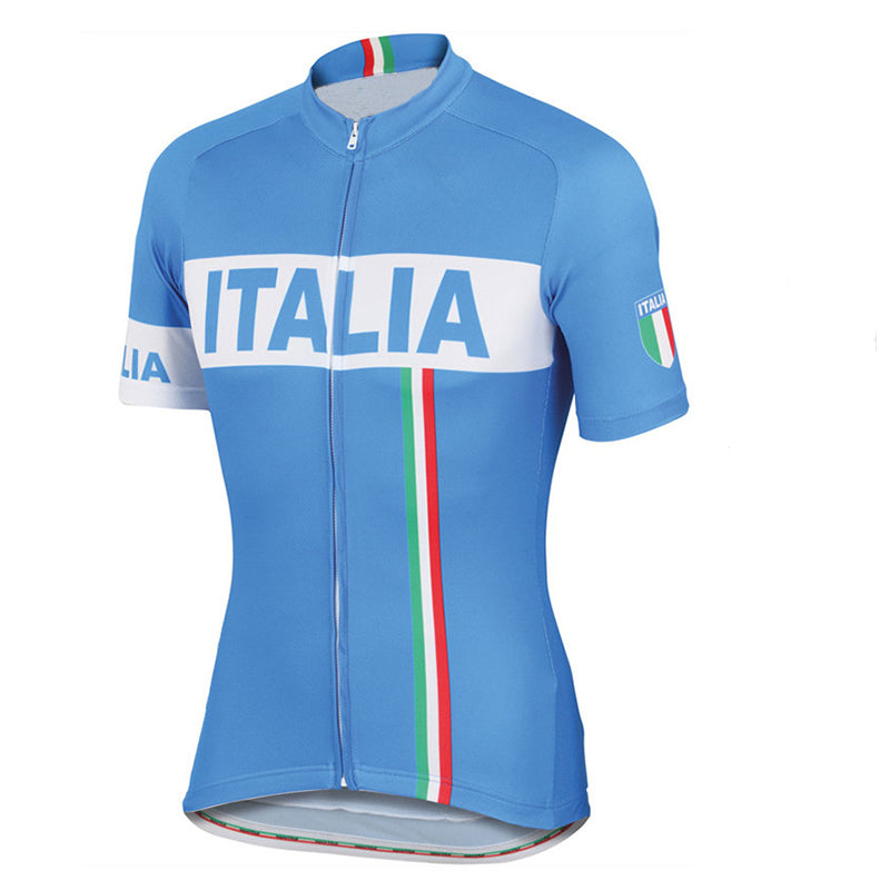 Men's Italia Pro Cycling Jersey (Blue)