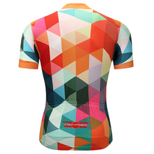 Men's Kaleidoscope Cycling Jersey (Orange)