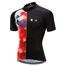 Men's Kaleidoscope Cycling Jersey (Orange/Black)