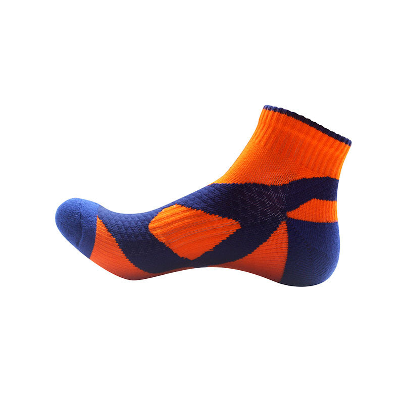 Chameleon Cycling Socks (Orange Blue)