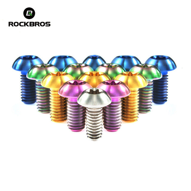 Titanium Alloy Disc Brake Bolts (6/order)