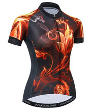 Women Cycling Jersey (Inferno)