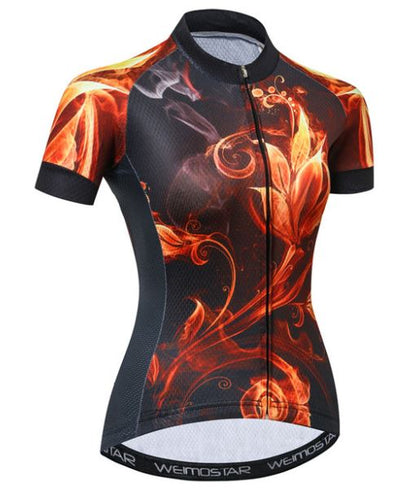 Women Cycling Jersey (Inferno)