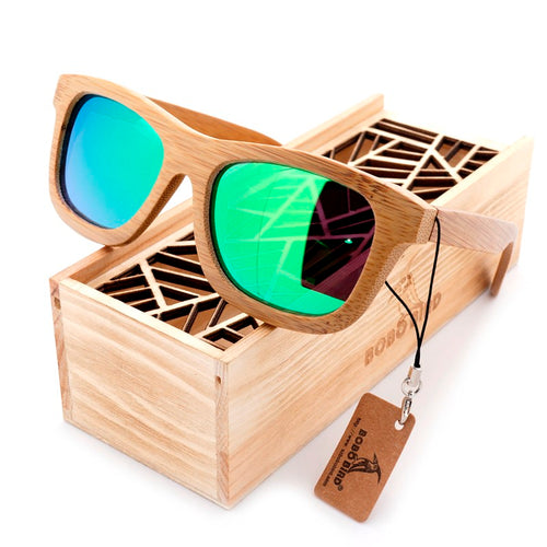 Polarized 100% Natural Bamboo Sunglasses