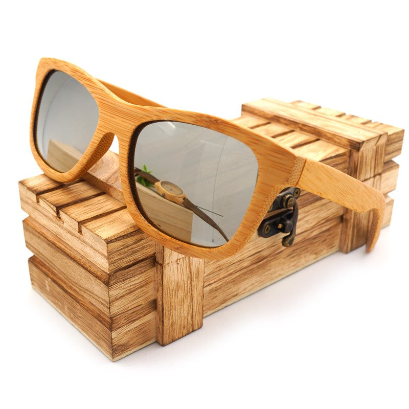 Polarized 100% Natural Bamboo Sunglasses