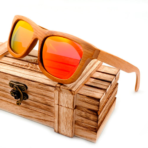 Polarized 100% Natural Bamboo Sunglasses