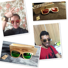 Polarized 100% Natural Bamboo Sunglasses