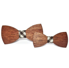 Wooden Bow Tie (Adult/Kids Combo)