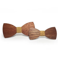 Wooden Bow Tie (Adult/Kids Combo)