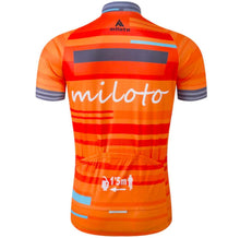 Men's Miloto Race Fit Jersey (Orange Stripe)