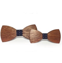 Wooden Bow Tie (Adult/Kids Combo)