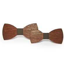 Wooden Bow Tie (Adult/Kids Combo)
