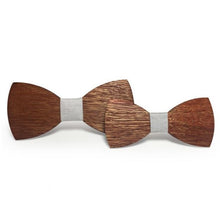 Wooden Bow Tie (Adult/Kids Combo)