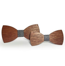 Wooden Bow Tie (Adult/Kids Combo)
