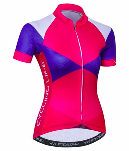 Women's Cycling Jersey (Shapes)