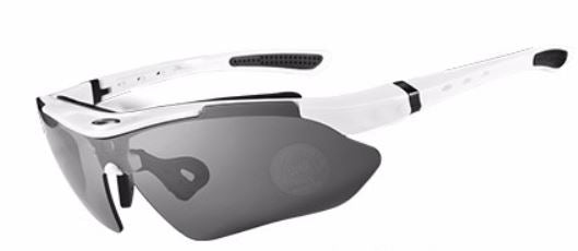 Ultralight Polarized Cycling Glasses (White)