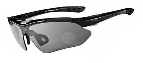 Ultralight Polarized Cycling Glasses (Black)