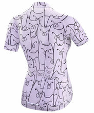 Women's Cycling Jersey (Cool Catz White)