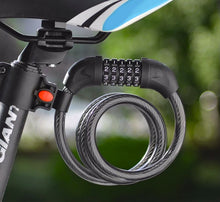 Password-Style Flex Weave Cable Lock (Black)