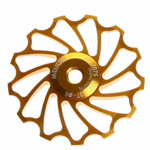Colored 13-Tooth Aluminum Alloy Jockey Wheel