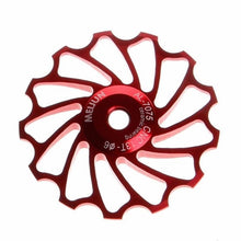 Colored 13-Tooth Aluminum Alloy Jockey Wheel