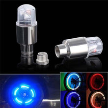 Neon Strobe Tire Valve Cap Lights