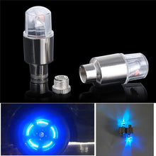 Neon Strobe Tire Valve Cap Lights