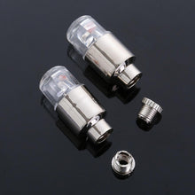 Neon Strobe Tire Valve Cap Lights