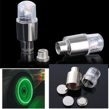Neon Strobe Tire Valve Cap Lights