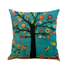 Treescape Throw Pillow Cover
