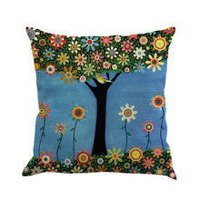 Treescape Throw Pillow Cover