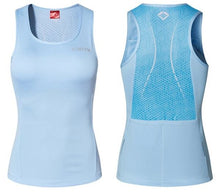 Women's Santic Sleeveless Top (Sky Blue)